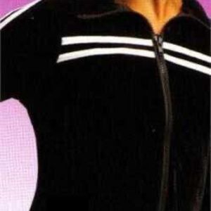 NWT Plush velvet & foil warmup jacket and pants MSRP $129.99 Sizes AXL, 2X, 3X